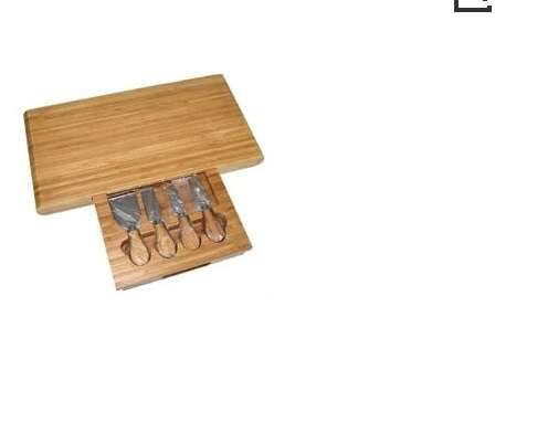 Stanley Rogers 5 Piece Bamboo Cheese Board Set